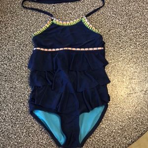 Navy Blue Justice Tankini